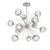 Hammerton Studio - CHB0095-0H-BS-ZC-001-L1 - LED Chandelier - Luna - Beige Silver