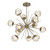 Hammerton Studio - CHB0095-0H-GB-ZA-001-L1 - LED Chandelier - Luna - Gilded Brass