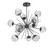 Hammerton Studio - CHB0095-0H-GP-FC-001-L3 - LED Chandelier - Luna - Graphite