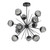 Hammerton Studio - CHB0095-0H-MB-ZS-001-L1 - LED Chandelier - Luna - Matte Black