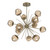 manufacturer_finish:Gilded Brass|manufacturer_glass:Geo Crystal Inner - Bronze Outer|color_temperature:2700K