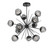 manufacturer_finish:Matte Black|manufacturer_glass:Floret Crystal Inner - Smoke Outer|color_temperature:3000K