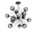 manufacturer_finish:Matte Black|manufacturer_glass:Geo Crystal Inner - Smoke Outer|color_temperature:2700K