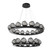 Hammerton Studio - CHB0095-2B-MB-ZS-CA1-L1 - LED Chandelier - Luna - Matte Black