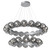 manufacturer_finish:Classic Silver|manufacturer_glass:Geo Crystal Inner - Smoke Outer|color_temperature:2700K