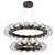Hammerton Studio - CHB0095-2T-FB-GC-CA1-L3 - LED Chandelier - Luna - Flat Bronze