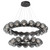 manufacturer_finish:Graphite|manufacturer_glass:Floret Crystal Inner - Smoke Outer|color_temperature:3000K