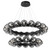 Hammerton Studio - CHB0095-2T-MB-GS-CA1-L3 - LED Chandelier - Luna - Matte Black
