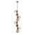 manufacturer_finish:Burnished Bronze|manufacturer_glass:Floret Crystal Inner - Amber Outer|color_temperature:2700K
