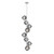 manufacturer_finish:Classic Silver|manufacturer_glass:Floret Crystal Inner - Smoke Outer|color_temperature:3000K