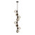 manufacturer_finish:Flat Bronze|manufacturer_glass:Floret Crystal Inner - Amber Outer|color_temperature:3000K