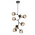 Hammerton Studio - CHB0095-VB-MB-GB-001-L3 - LED Chandelier - Luna - Matte Black