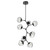 Hammerton Studio - CHB0095-VB-MB-ZC-001-L3 - LED Chandelier - Luna - Matte Black