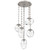Hammerton Studio - CNB0065-05-BS-C-CH3-E2 - Five Light Pendant - Cosmos Bulb - Beige Silver