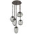 Hammerton Studio - CNB0065-05-FB-S-CH1-E2 - Five Light Pendant - Cosmos Bulb - Flat Bronze