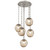 Hammerton Studio - CNB0066-05-BS-FB-CH2-L1 - LED Pendant - Aster LED - Beige Silver