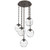 Hammerton Studio - CNB0066-05-FB-FC-CH1-L3 - LED Pendant - Aster LED - Flat Bronze