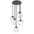Hammerton Studio - CNB0066-05-FB-GC-CH1-L1 - LED Pendant - Aster LED - Flat Bronze