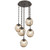 Hammerton Studio - CNB0066-05-FB-ZB-CH1-L1 - LED Pendant - Aster LED - Flat Bronze