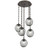 Hammerton Studio - CNB0066-05-FB-ZS-CH1-L1 - LED Pendant - Aster LED - Flat Bronze