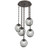 Hammerton Studio - CNB0066-05-FB-ZS-CH2-L1 - LED Pendant - Aster LED - Flat Bronze