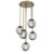Hammerton Studio - CNB0066-05-GB-GS-CH2-L3 - LED Pendant - Aster LED - Gilded Brass
