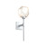 manufacturer_finish:Classic Silver|manufacturer_glass:Amber Blown Glass|color_temperature:3000K|cri:Unspecified|voltage:Unspecified