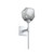 manufacturer_finish:Classic Silver|manufacturer_glass:Smoke Blown Glass|color_temperature:2700K|cri:Unspecified|voltage:Unspecified