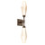 manufacturer_finish:Flat Bronze|manufacturer_glass:Amber Blown Glass|color_temperature:3000K|cri:93|voltage:120.00V