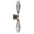 manufacturer_finish:Flat Bronze|manufacturer_glass:Smoke Blown Glass|color_temperature:2700K|cri:93|voltage:120.00V