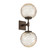manufacturer_finish:Flat Bronze|manufacturer_glass:Amber Blown Glass|color_temperature:3000K