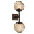 manufacturer_finish:Flat Bronze|manufacturer_glass:Floret Crystal Inner - Bronze Outer|color_temperature:2700K