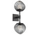manufacturer_finish:Graphite|manufacturer_glass:Floret Crystal Inner - Smoke Outer|color_temperature:2700K