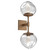 manufacturer_finish:Novel Brass|manufacturer_glass:Geo Crystal Inner - Clear Outer|color_temperature:3000K
