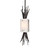 Hammerton Studio - LAB0032-0D-GP-SG-001-E2 - One Light Pendant - Ironwood - Graphite