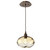 Hammerton Studio - LAB0036-01-FB-OA-C01-E2 - Pendant - Coppa - Flat Bronze
