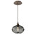 Hammerton Studio - LAB0036-01-FB-OS-C01-E2 - Pendant - Coppa - Flat Bronze