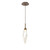 manufacturer_finish:Flat Bronze|manufacturer_glass:Amber Blown Glass|light_output:340.00lm|color_temperature:3000K|cri:93|voltage:120.00V