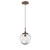 Hammerton Studio - LAB0062-01-BB-C-C01-E2 - One Light Pendant - Aster - Burnished Bronze