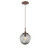 Hammerton Studio - LAB0062-01-BB-S-C01-E2 - One Light Pendant - Aster - Burnished Bronze