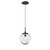 Hammerton Studio - LAB0062-01-FB-C-C01-E2 - One Light Pendant - Aster - Flat Bronze