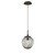 Hammerton Studio - LAB0062-01-FB-S-C01-E2 - One Light Pendant - Aster - Flat Bronze