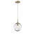 Hammerton Studio - LAB0062-01-GB-C-C01-E2 - One Light Pendant - Aster - Gilded Brass