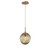 Hammerton Studio - LAB0062-01-NB-B-C01-E2 - One Light Pendant - Aster - Novel Brass
