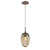 Hammerton Studio - LAB0063-01-BB-B-C01-E2 - One Light Pendant - Meteo - Burnished Bronze