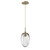 manufacturer_finish:Gilded Brass|manufacturer_glass:Floret Crystal Inner - Clear Outer|color_temperature:2700K|cri:93|voltage:120.00V