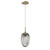 manufacturer_finish:Gilded Brass|manufacturer_glass:Floret Crystal Inner - Smoke Outer|color_temperature:3000K|cri:93|voltage:120.00V
