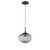 manufacturer_finish:Matte Black|manufacturer_glass:Floret Crystal Inner - Smoke Outer|color_temperature:3000K|cri:93|voltage:120.00V