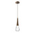 Hammerton Studio - LAB0078-01-FB-C-C01-L1 - LED Pendant - Raindrop - Flat Bronze