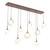 manufacturer_finish:Burnished Bronze|manufacturer_glass:Amber Blown Glass|light_output:Unspecified|color_temperature:2700K|cri:Unspecified|voltage:Unspecified